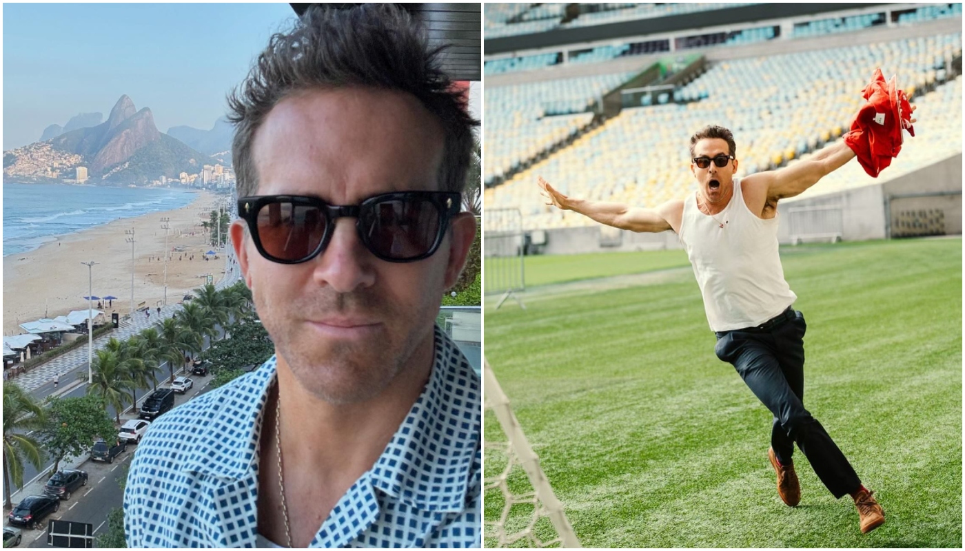 Ryan Reynolds se declara ao Brasil após viagem: “Não é apenas um lugar, é um sentimento”