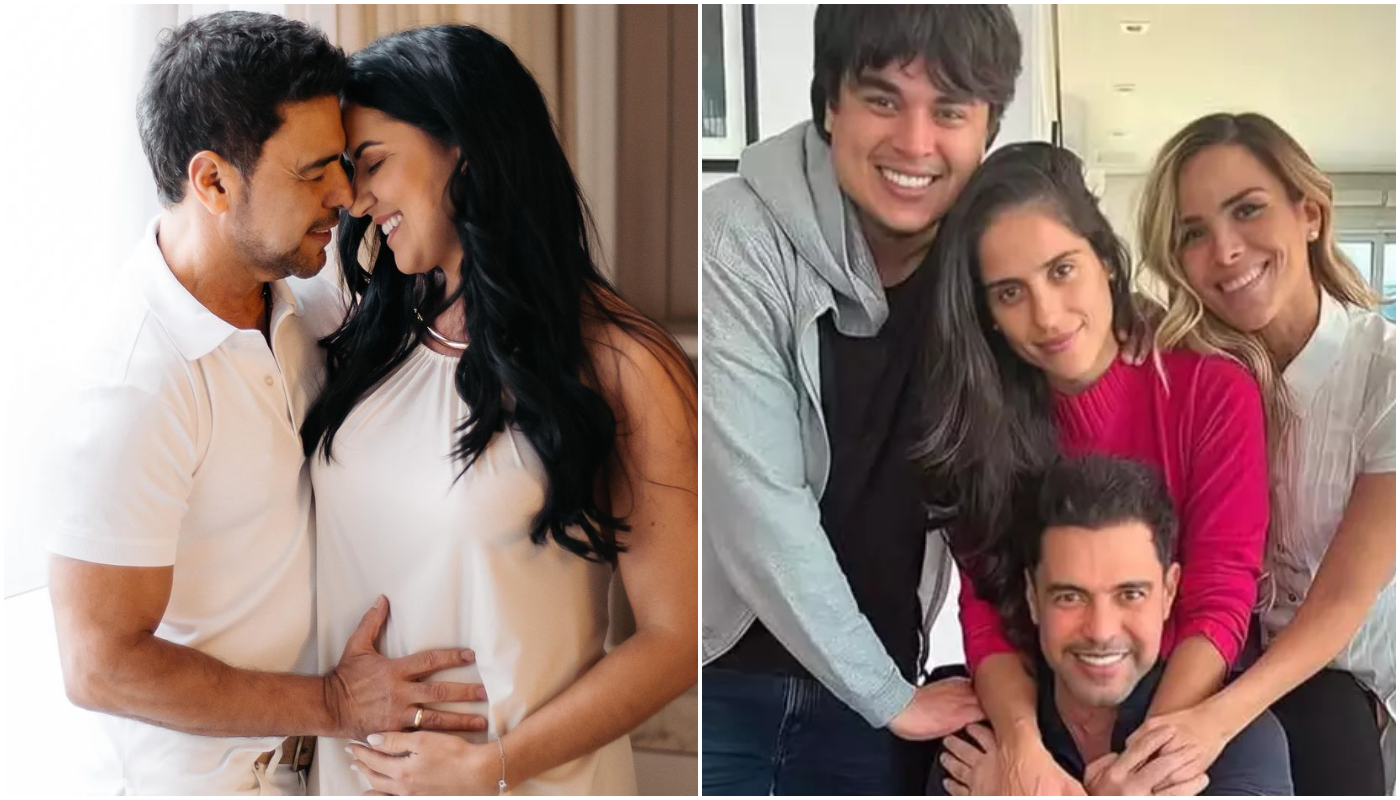 Zezé Di Camargo, Graciele Lacerda e filhos