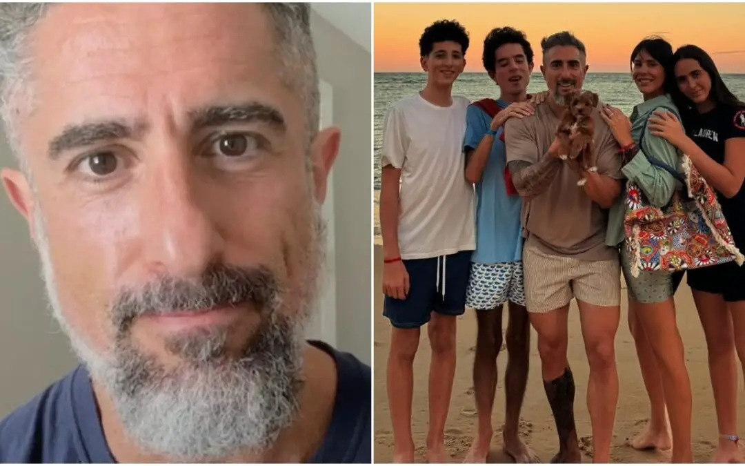 Filhos de Marcos Mion roubam a cena em foto de família: o mais novo está do tamanho do pai