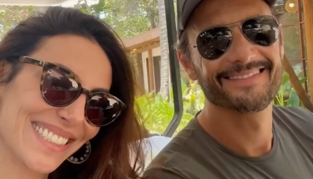 Mel Fronckowiak e Rodrigo Santoro