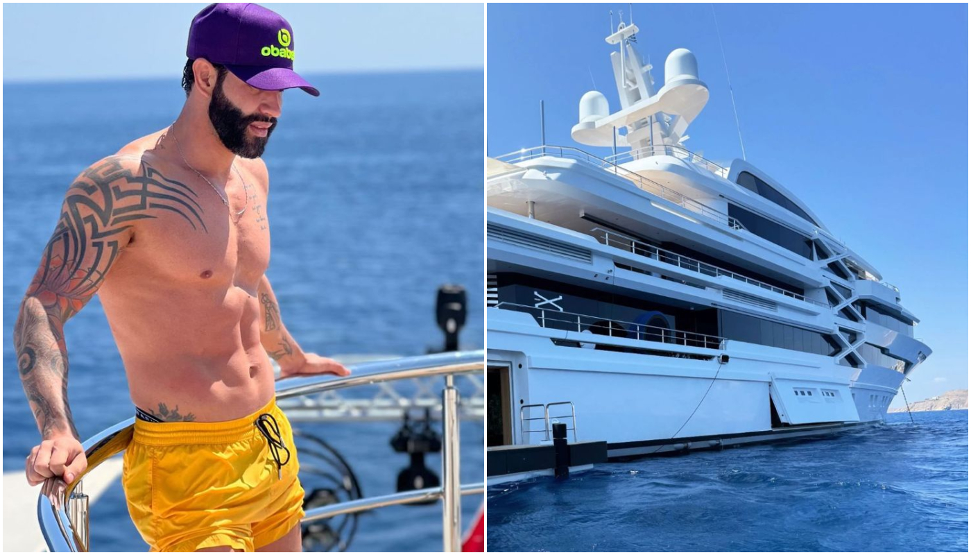 Gusttavo Lima comemora aniversário em iate de quase R$ 1 bilhão, na Grécia