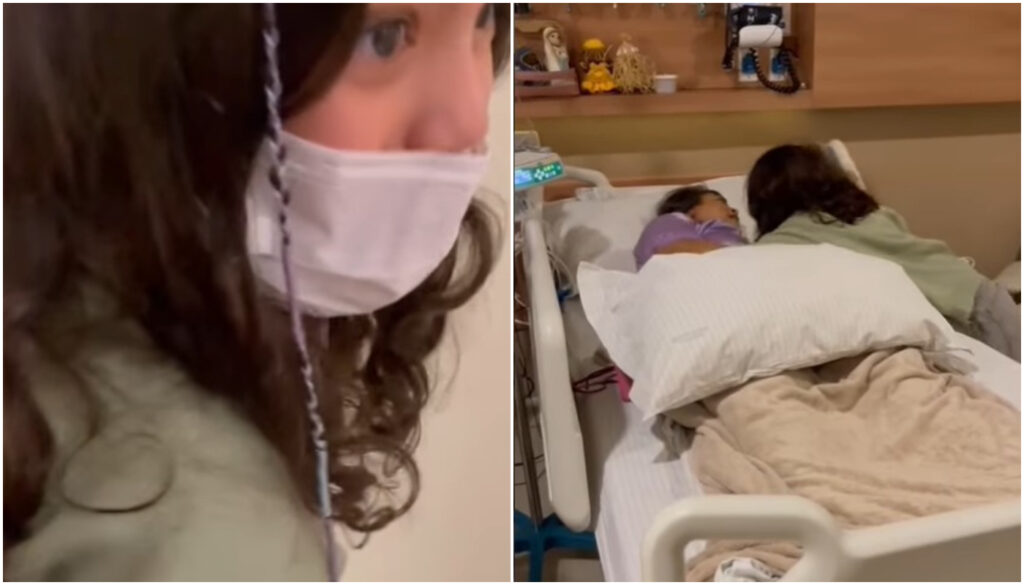 Preta Gil e a neta Sol