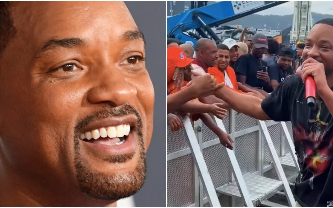 Ensaio de Will Smith vira “festa” com funcionários do Rock in Rio: “Até passagens de som são melhores no Rio”