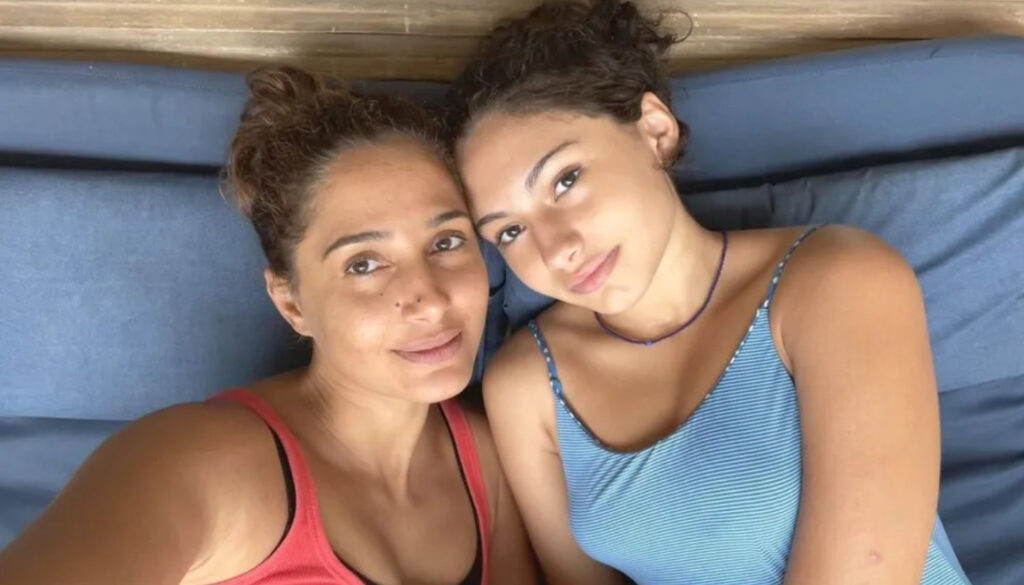 Camila Pitanga e filha