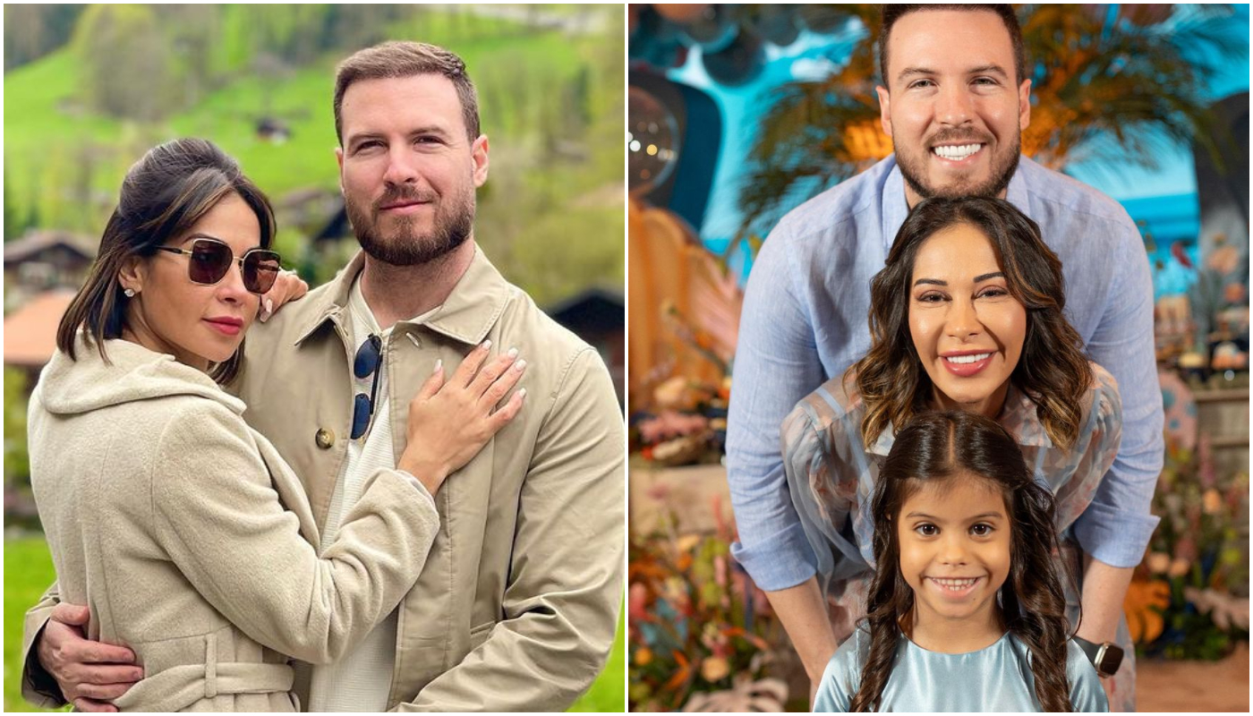 Maíra Cardi, Thiago Nigro e Sophia