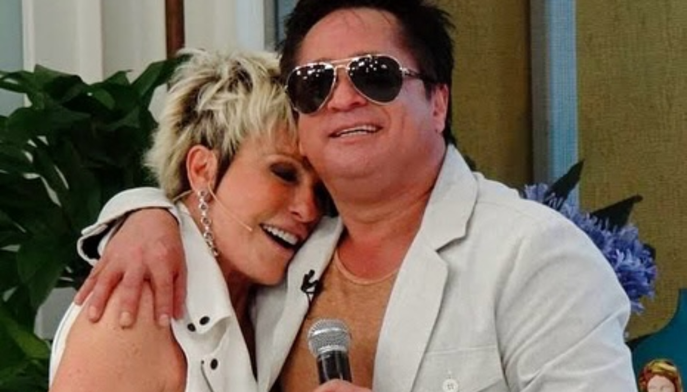 Ana Maria Braga e Leonardo