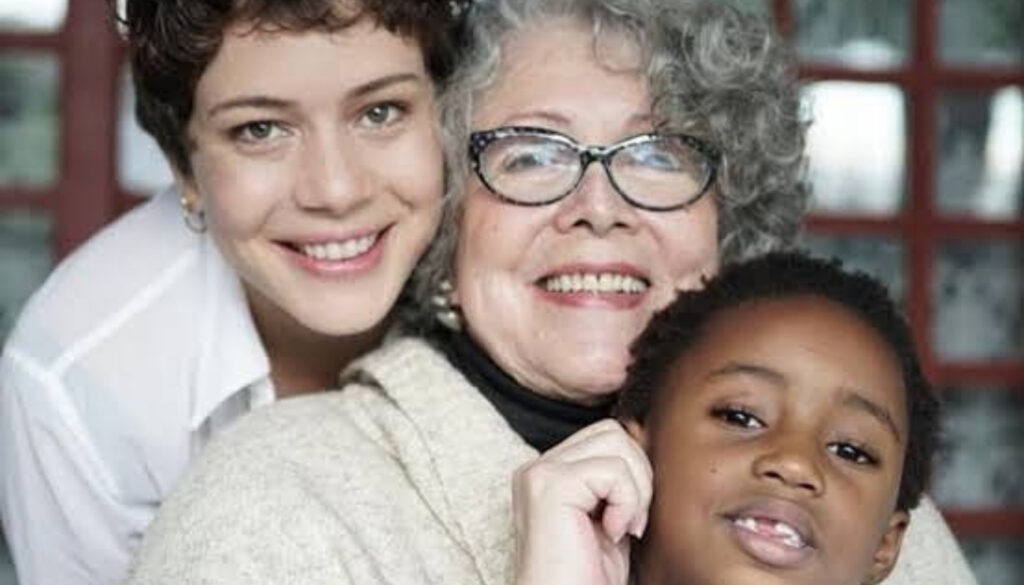 Leandra Leal e mãe