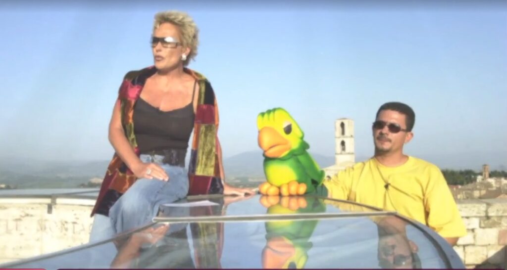 Ana Maria Braga e Louro José