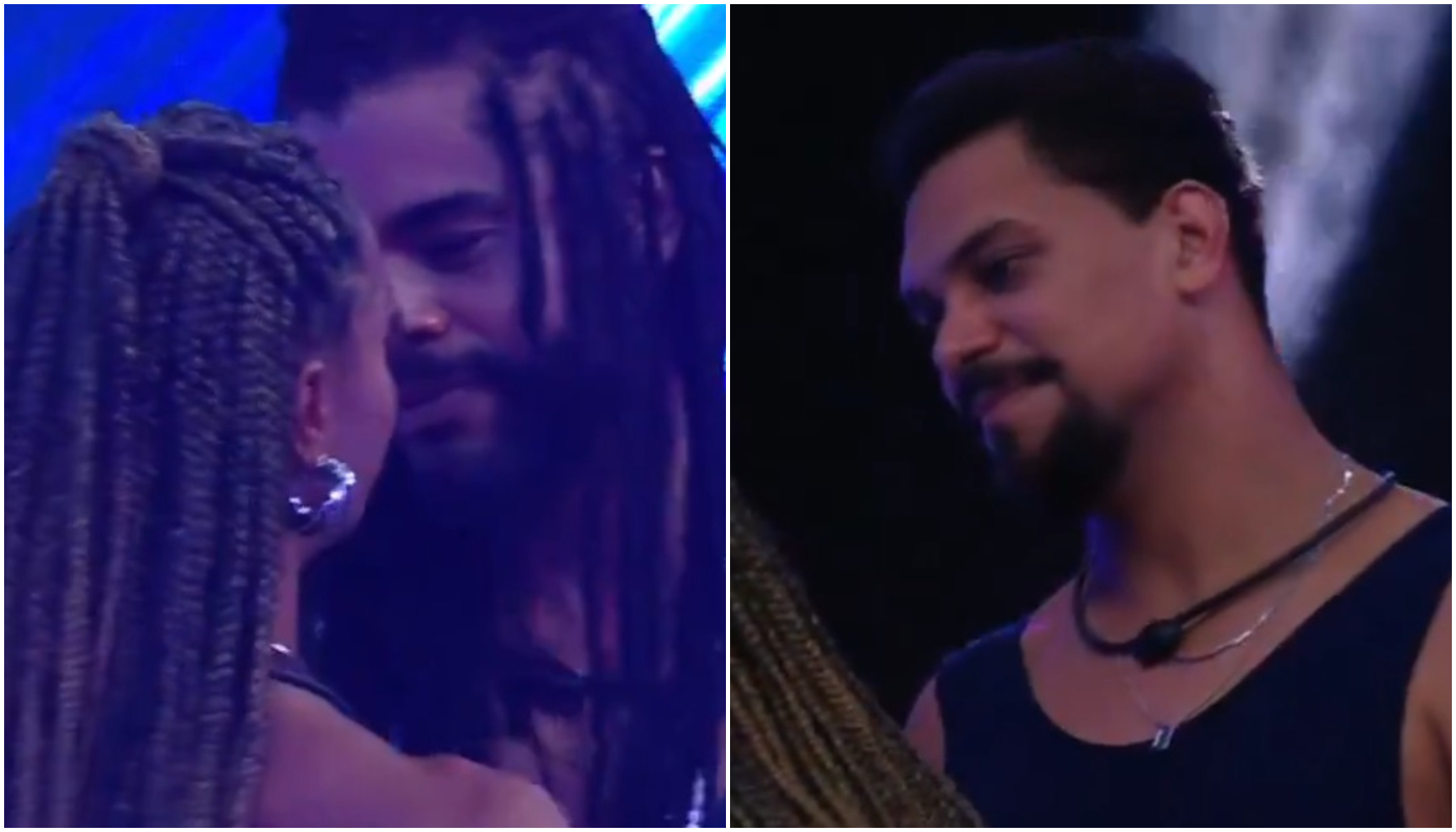 No BBB 25, Diogo tenta beijar Aline após brigas, e Vinicius critica: “Tá chato”