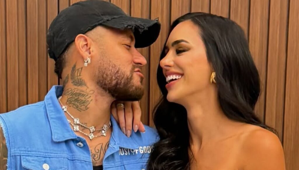 Bruna Biancardi com Neymar