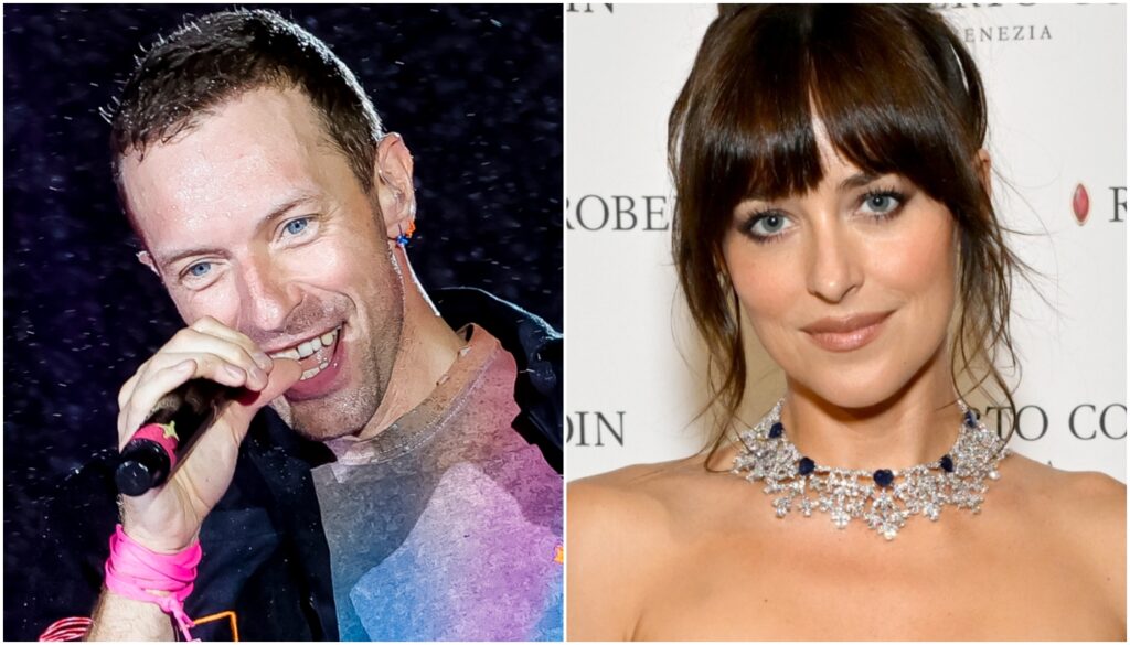 Chris Martin e Dakota Johnson
