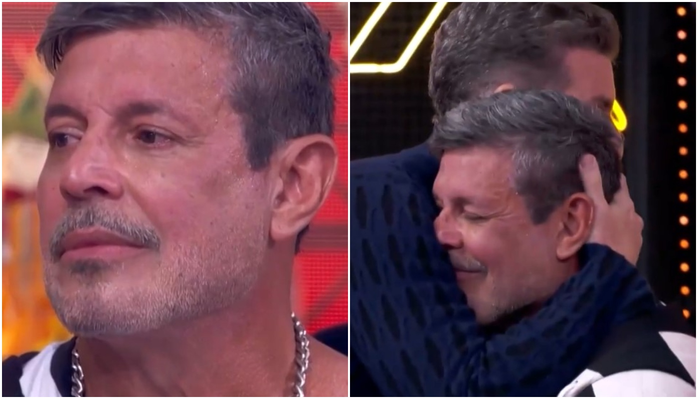 Frota chora com homenagem no Domingão após pedir oportunidade a Huck