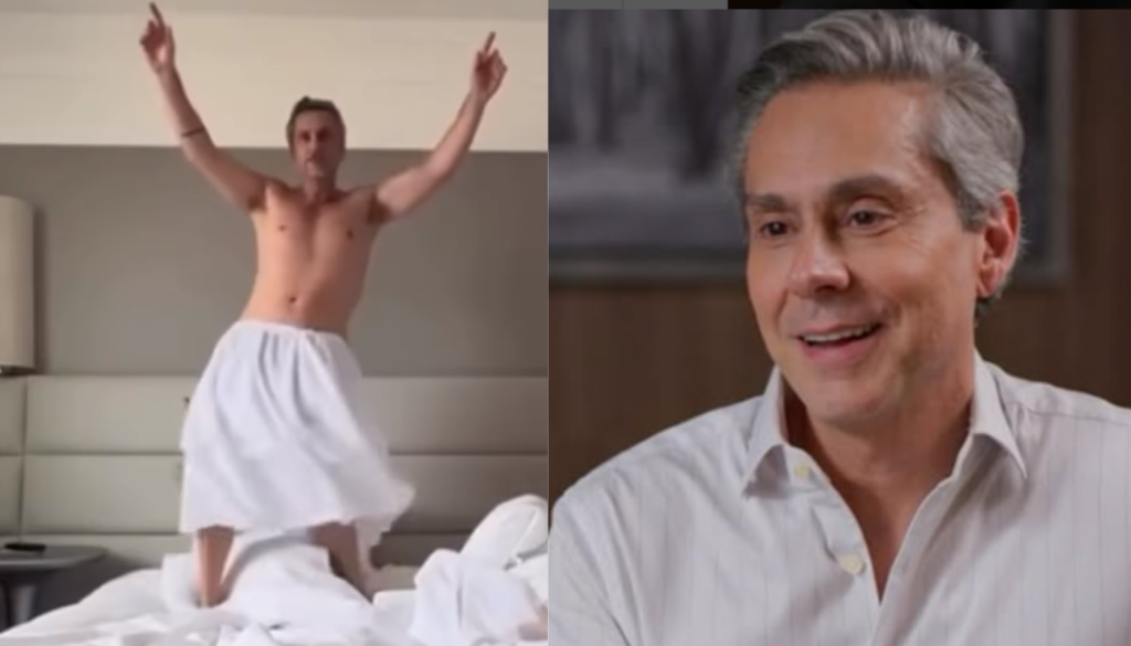 Alexandre Nero como Marco Aurélio em "Vale Tudo". (Créditos: Reprodução / @alexandrenero)