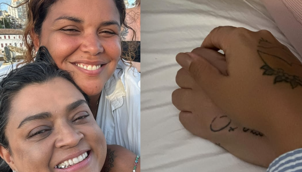 Jude Paulla e Preta Gil (Créditos: Reprodução / @judepaulla)