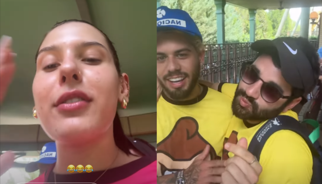 Ana Castela, Zé Felipe e Odorico Reis. (Créditos: Reprodução / @anacastelacantora)