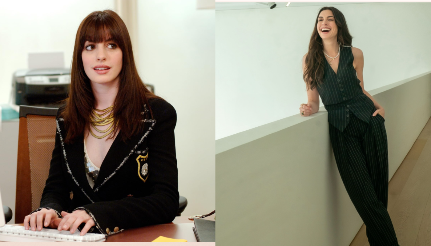 Ela voltou! Anne Hathaway revela primeira foto como Andy Sachs em “O Diabo Veste Prada 2”