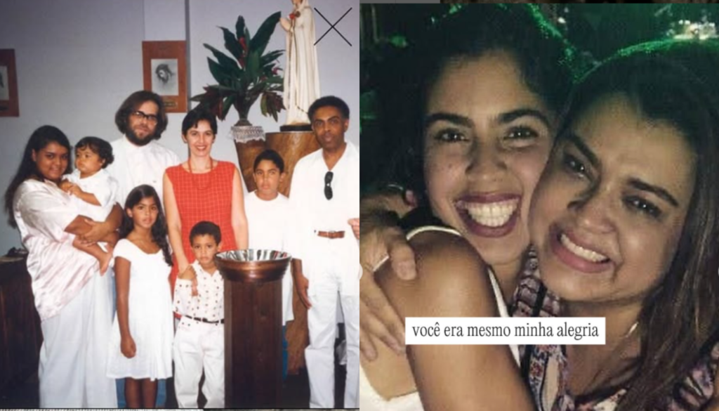 Bela Gil, Preta Gil e familiares. (Créditos: Reprodução / @belagil)
