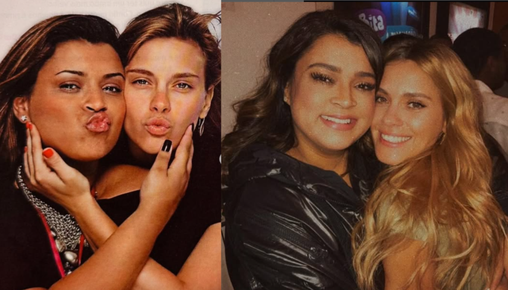 Carolina Dieckmann e Preta Gil. (Créditos: Reprodução / @loracarola)