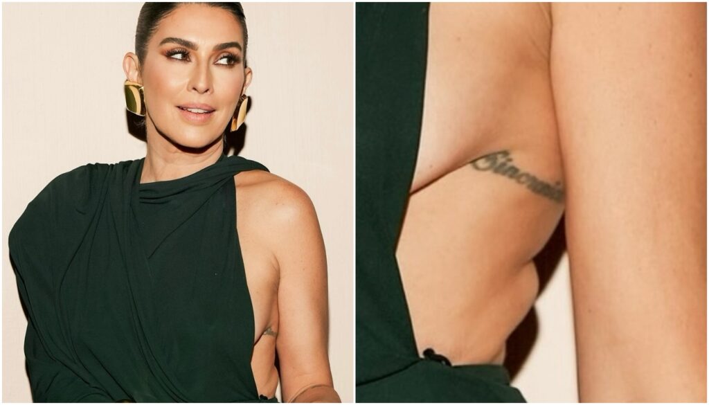tatuagem de Fernanda Paes Leme