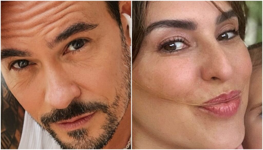 Paulinho Vilhena e Fernanda Paes Leme