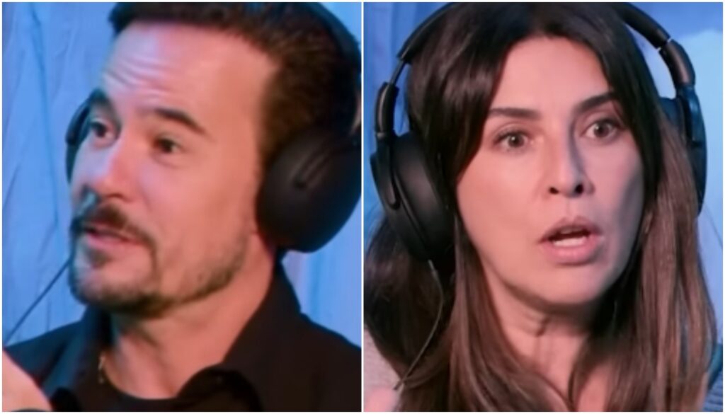 Paulinho Vilhena e Fernanda Paes Leme