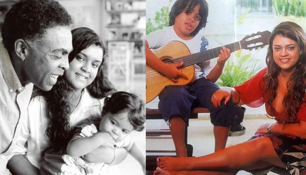 Gilberto Gil, Preta Gil e Francisco Gil. (Créditos: Reprodução / @franciscogil)