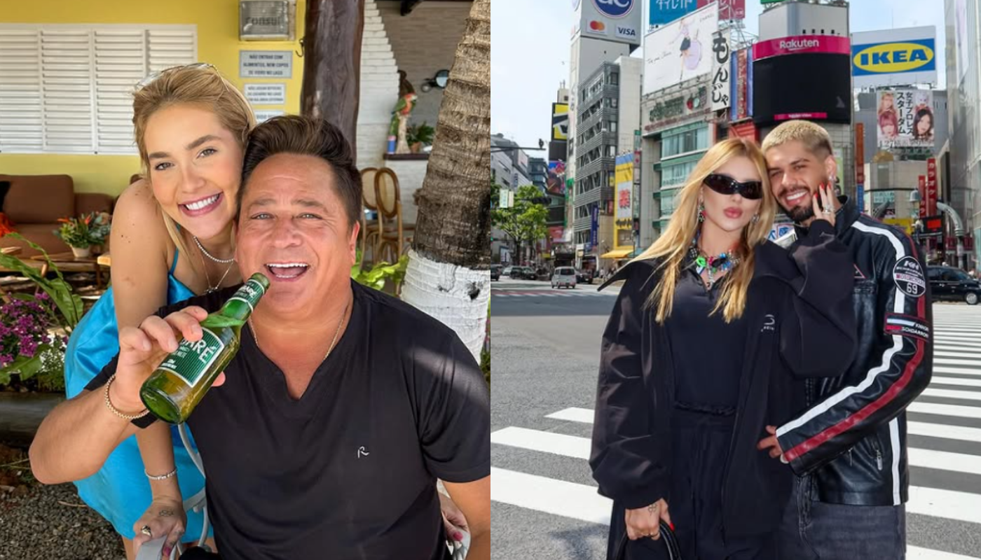 Leornado, Virginia e Zé Felipe. (Créditos: Reprodução / @virginia)