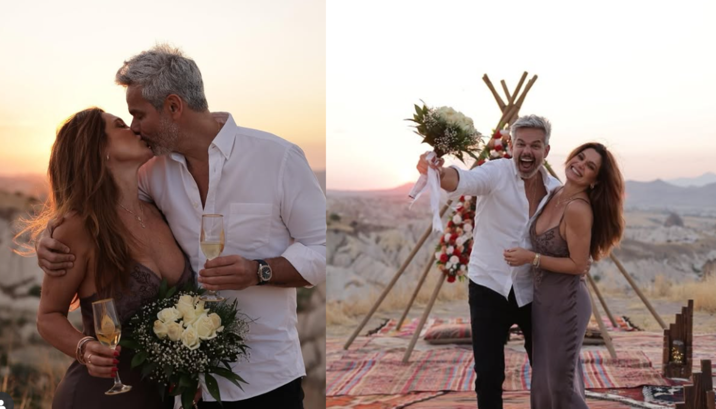 Flávia Alessandra e Otaviano Costa. (Créditos: Reprodução / @otaviano)