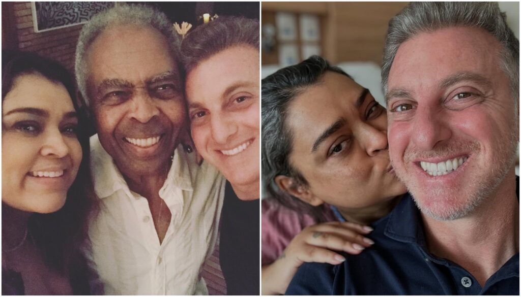 preta gil e luciano huck