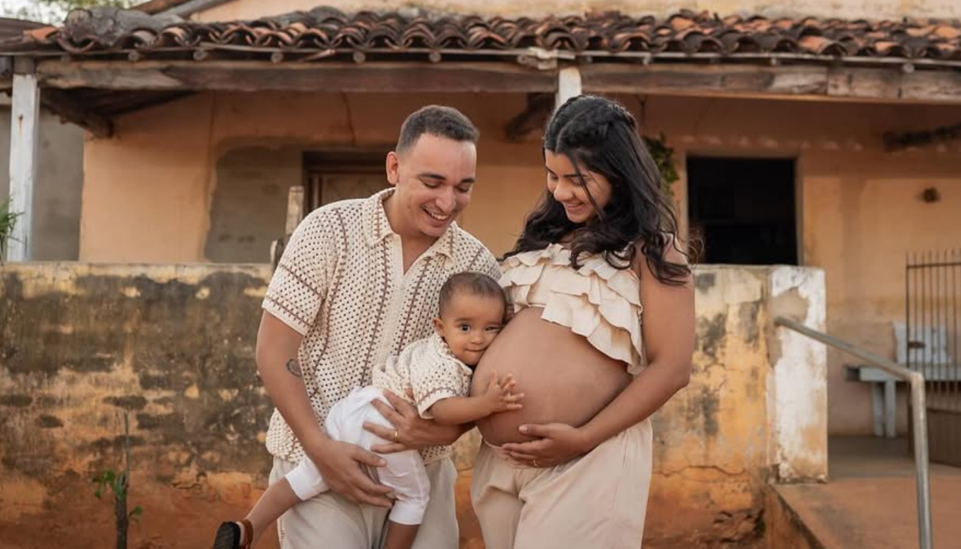 João Gomes, Ary Mirelle e o filho Jorge
