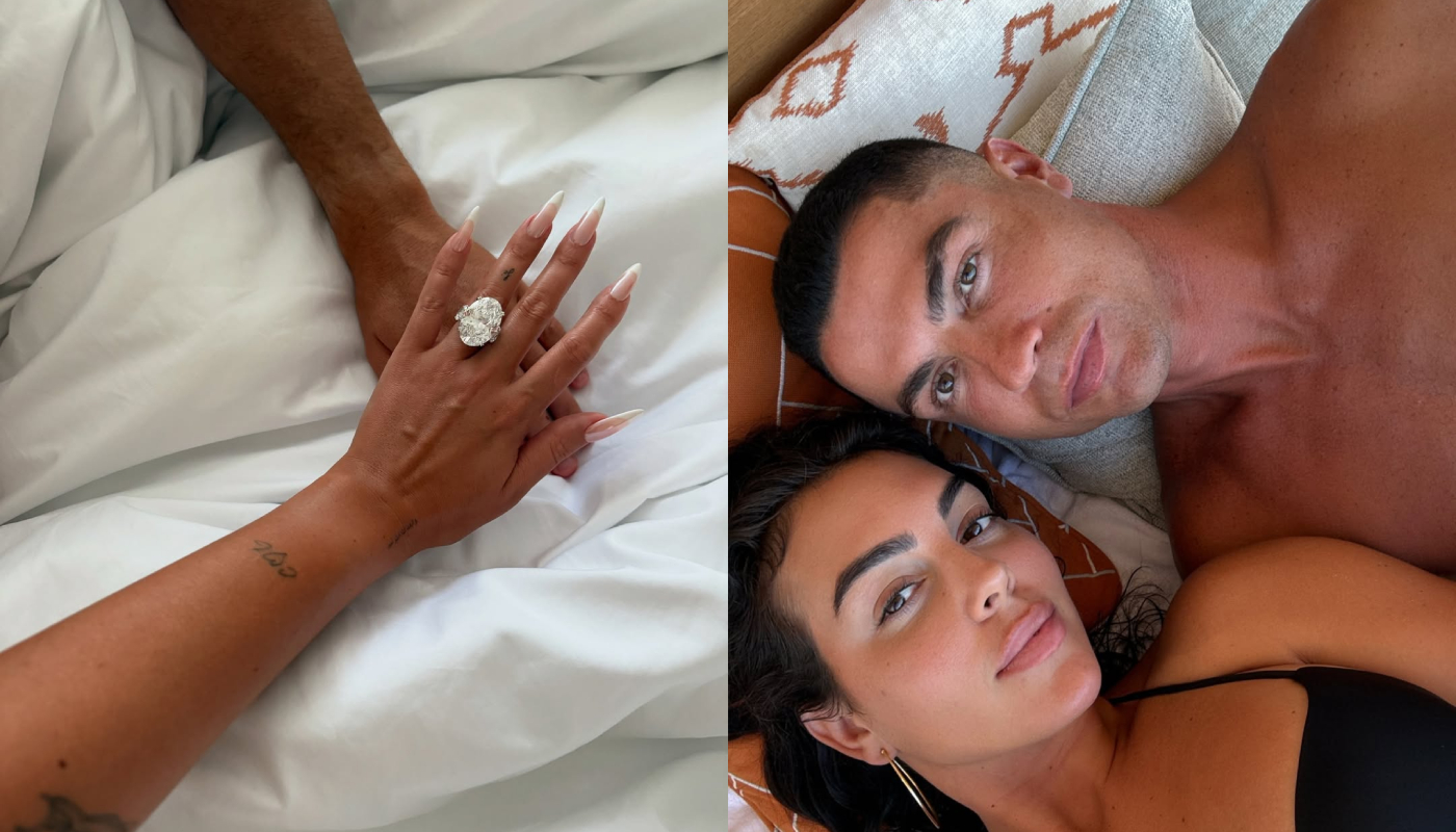 Cristiano Ronaldo pede Georgina Rodríguez em casamento