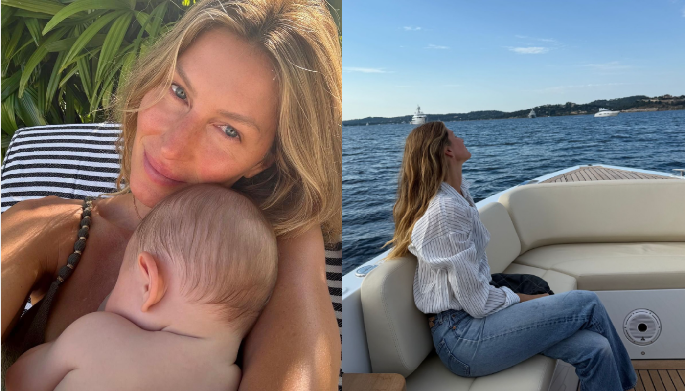 Gisele Bündchen compartilha férias em família. (Créditos: Reprodução / @gisele)
