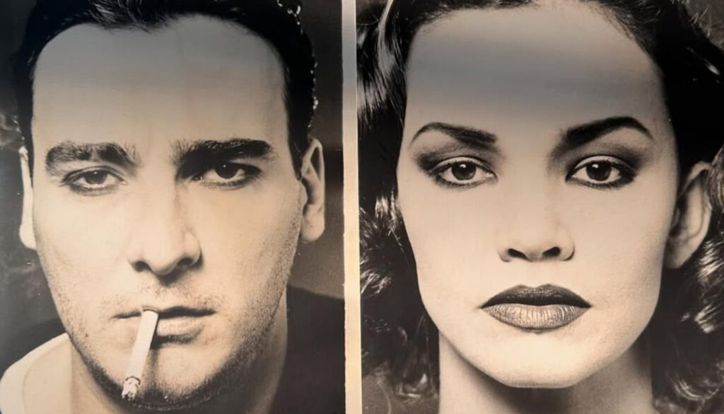 Alexandre Borges e Julia Lemmertz em cartaz da peça “Eu sei que vou te amar”