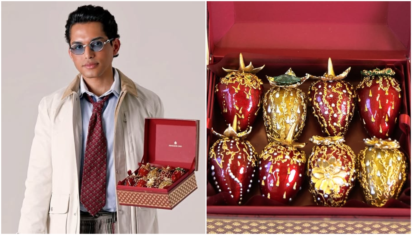 morango do amor de luxo