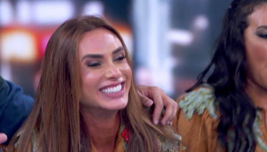 Nicole Bahls no "Dança dos Famosos". (Créditos: Reprodução / Globoplay)