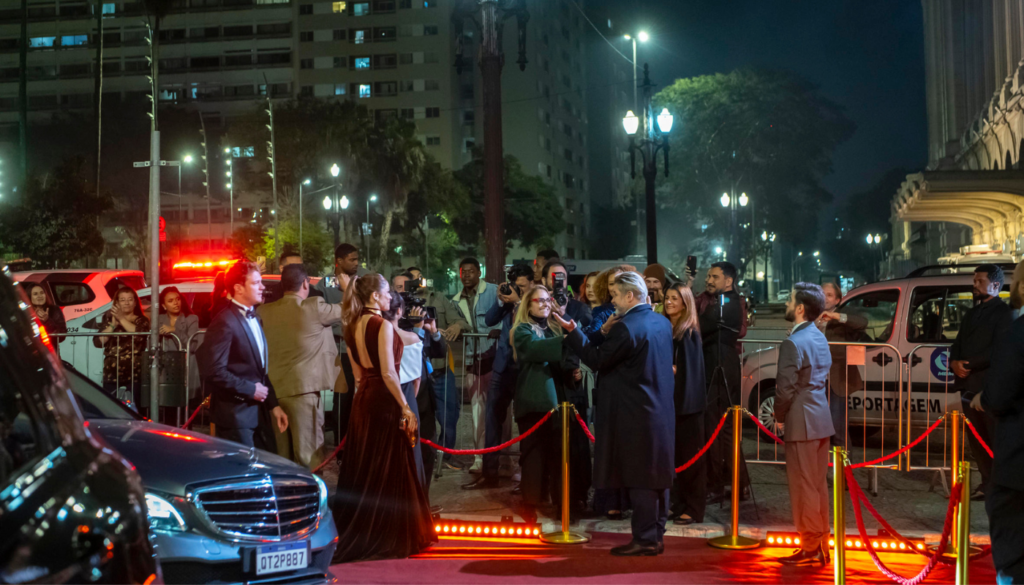 Gravações da novela"Três Graças". (Créditos: Reprodução / Globo / Estevam Avellar)