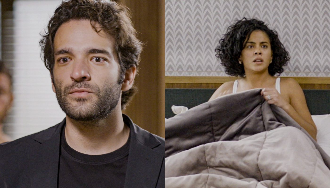 Afonso e Fátima de "Vale Tudo". (Créditos: Reprodução / Globo)