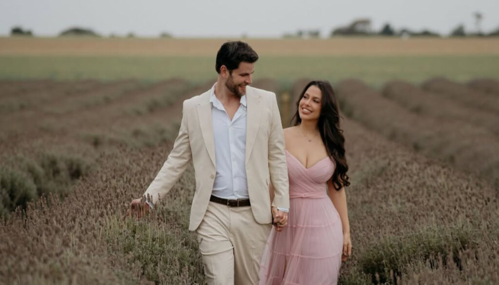 Pré wedding Laís Caldas e Gustavo Beats; fotos compartilhadas em setembro de 2025