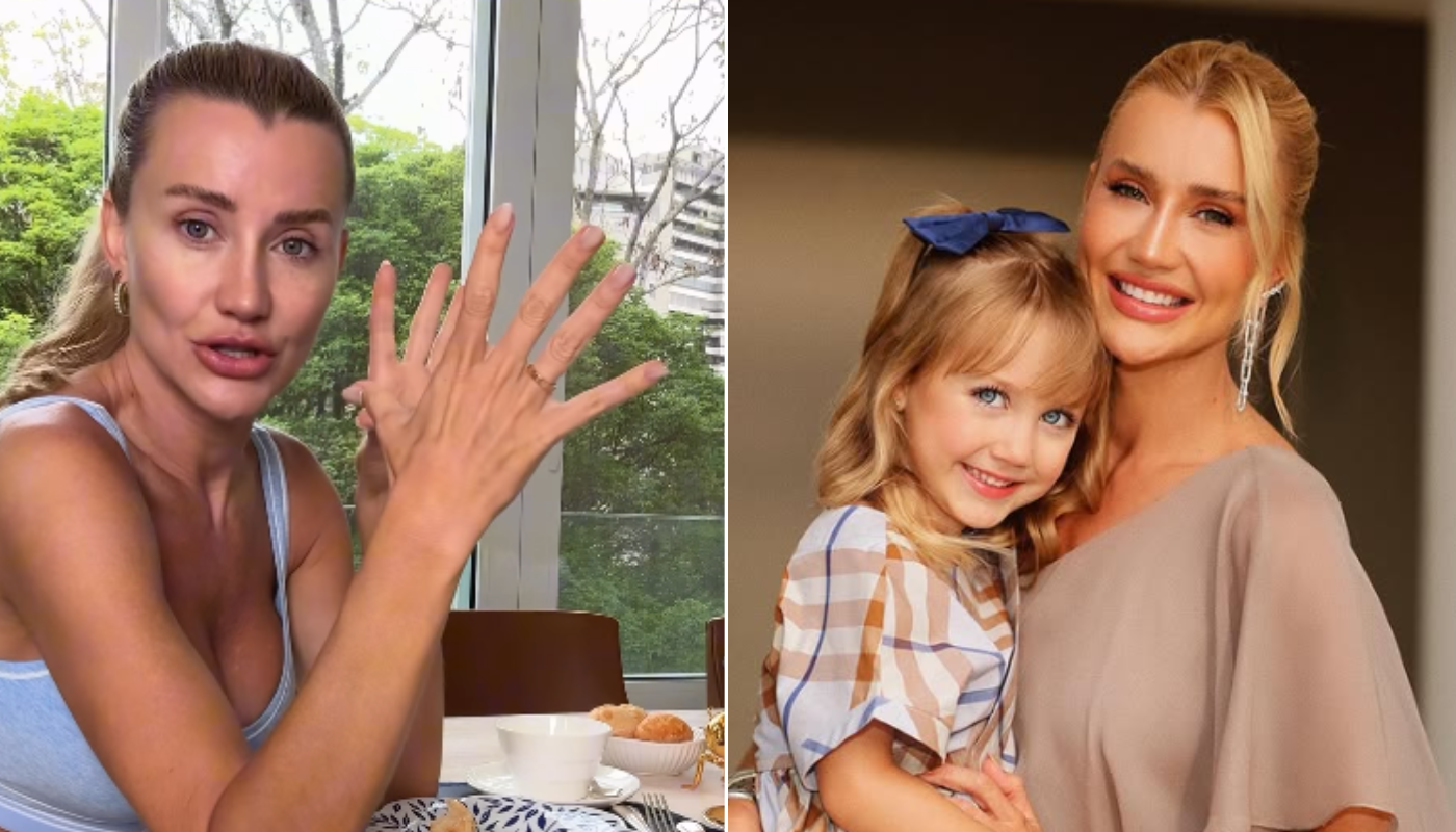 Ana Paula Siebert e filha, Vicky Justus. (Créditos: Reprodução / Instagram @anapaulasiebert)