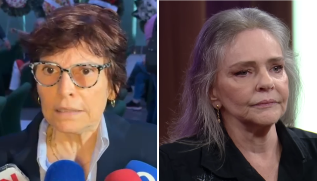 Lana Braga e Angela Ro Ro. (Créditos: Reprodução / Quem / YouTube Canal GNT)