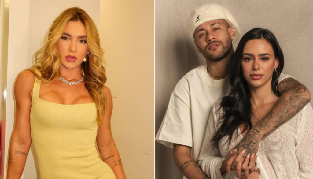 Virginia, Neymar e Bruna Biancardi. (Créditos: Reprodução / Instagram @virginia e @neymar)