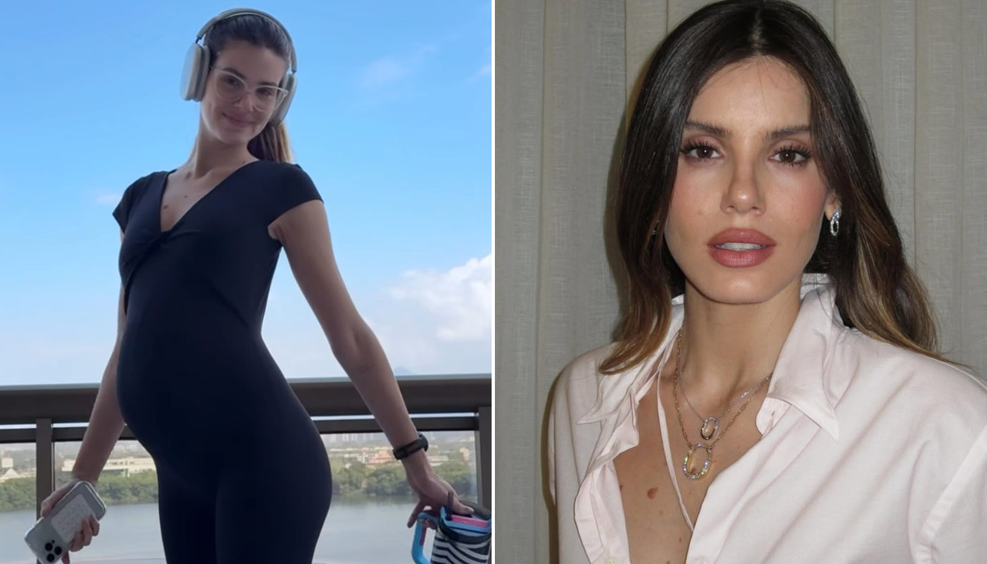 Camila Queiroz. (Créditos: Reprodução / Instagram @klebbertoledo e @camilaqueiroz)