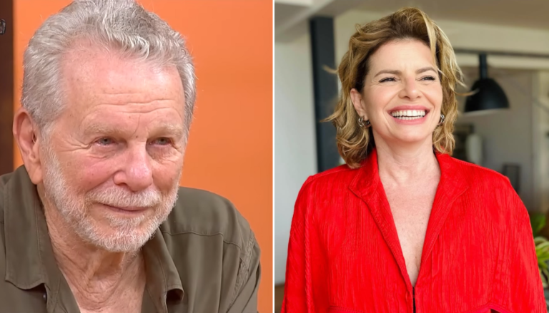 Jonas Bloch e Debora Bloch. (Créditos: Reprodução / YouTuber TV Brasil / Instagram @deborablochoficial)