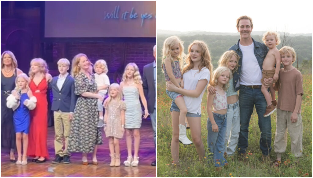 James Van Der Beek e família