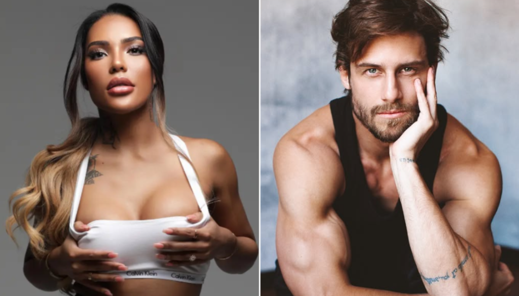 Carol Lekker e Matheus Martins. (Créditos: Reprodução / Instagram @carollekker_ e @matheusmartins)