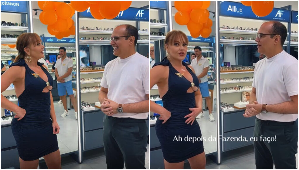 Vídeo em que Gabriela Spanic (Gaby Spanic) fala que vai estar em A Fazenda