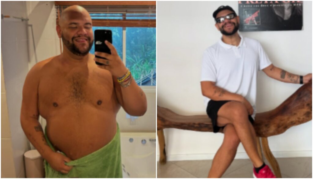 Antes e depois de Gominho