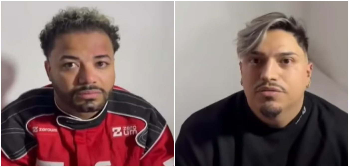 O influenciador Hytalo Santos e o marido, Israel Nata Vicente, presos em agosto de 2025