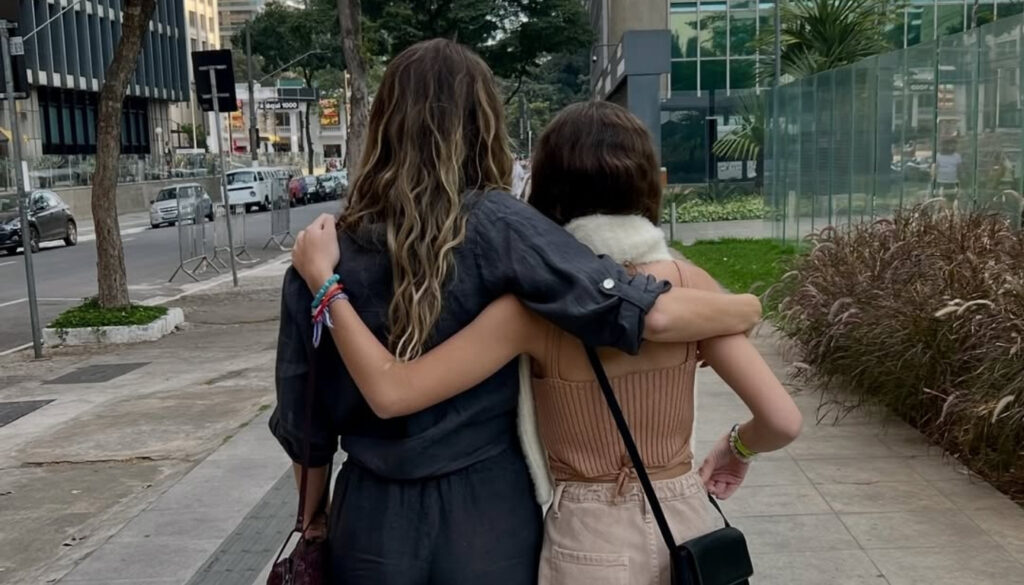 Ingrid Guimarães e a filha, Clara