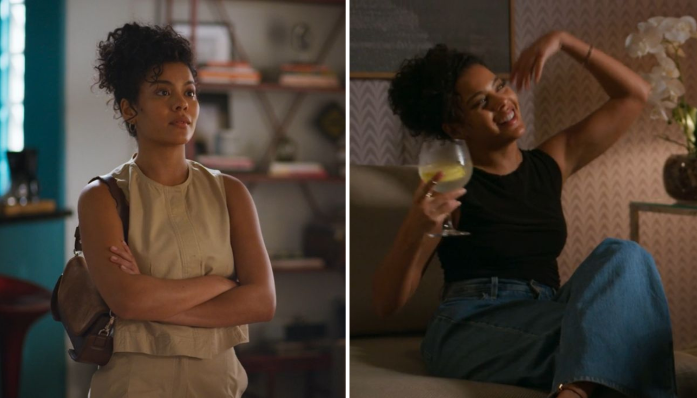 Maria de Fátima (Bella Campos). (Créditos: Reprodução / Globoplay)